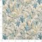 Aqua Stain Resistant Performance Pet Friendly Floral Botanical Linen Look Print Upholstery Fabric by The Yard - SKU: Brixton Mist